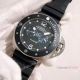 New Copy Panerai Submersible Flyback SS Black Bezel Watch - PAM615 (6)_th.jpg